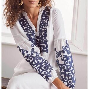 Women's White Leonie Linen Dress